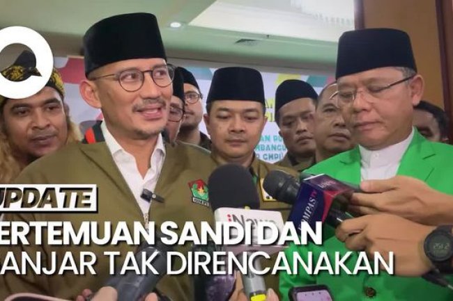 Cerita Sandi Bertemu Ganjar Usai Pergi Haji