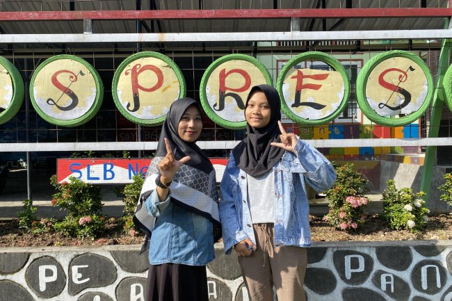 Siswi SLBN 1 Mataram Wakili Indonesia di Konferensi Internasional