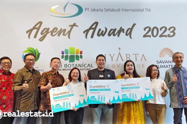 Apresiasi Pemasar Properti, Jakarta Setiabudi Internasional (JSI) Helat 'Agent Award 2023'