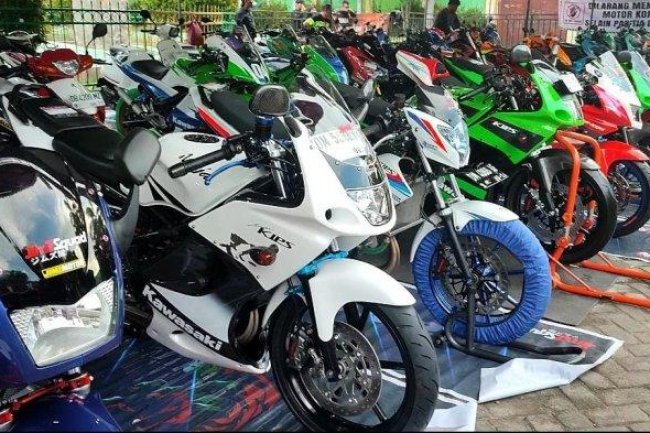 70 Pecinta Otomotif Gorontalo Ikuti Kontes Modifikasi Motor, Ada RX King hingga Kawasaki Ninja