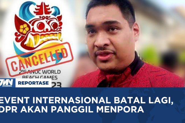 VIDEO: Event Olahraga Internasional Batal Lagi, DPR Akan Panggil Menpora