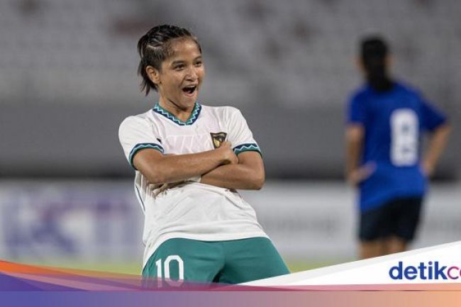 Mantap! Timnas Wanita Indonesia Bantai Kamboja