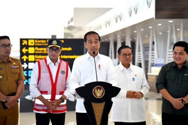 Presiden Jokowi Apresiasi Peningkatan Aktivitas di Bandara Internasional Kertajati