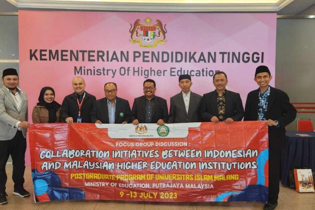 Kolaborasi Internasional, Pascasarjana Unisma Kerja Sama dengan Perguruan Tinggi Malaysia