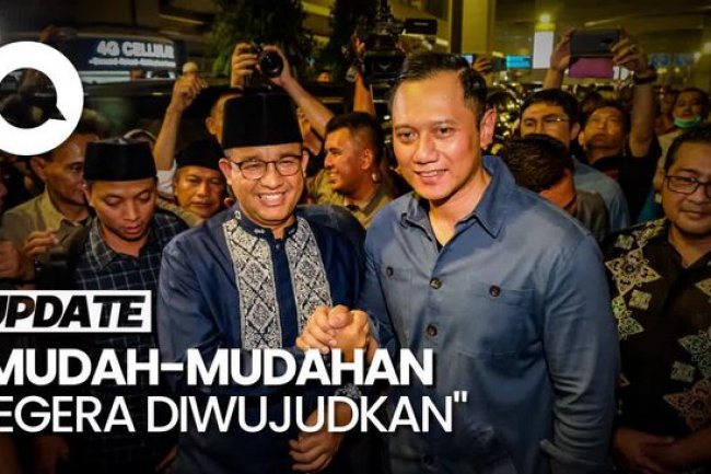 AHY Dorong Anies Segera Umumkan Cawapres