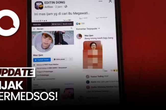 PDIP Polisikan Akun FB yang Edit Foto Megawati Pakai Bikini