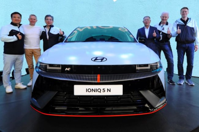 Hyundai Ioniq 5 N Resmi Mengaspal, Ini Foto Detailnya