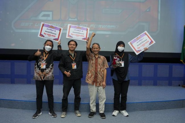 Diikuti 315 Tim, Kompetisi AMICTA Cetak Bakat Muda Bidang Teknologi Informasi