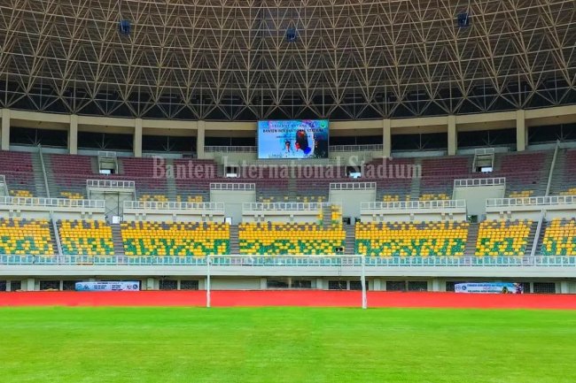 Perawatan Rumput Zoyzia Matrella Milik Banten Internasional Stadium Makan Biaya Besar