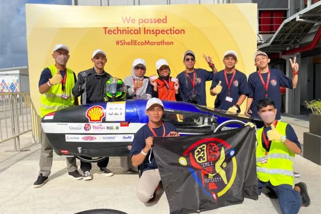 Tim IMEI Umsida Raih Peringkat II Kejuaraan Internasional Shell Eco Marathon Asia Pacific and Middle East 2023