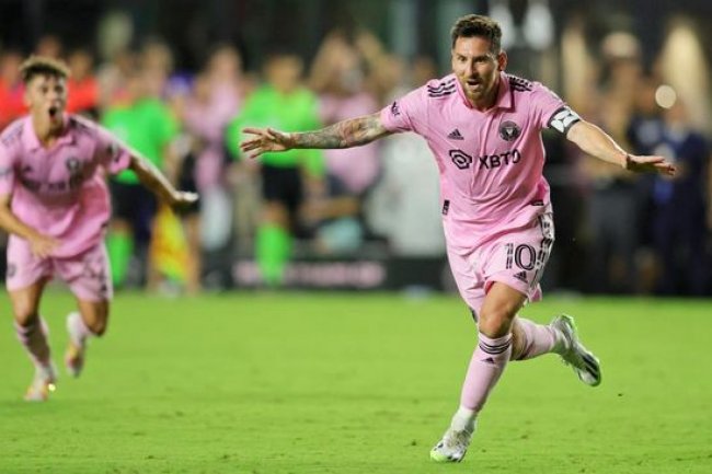 Messi Debut dan Cetak Gol Kemenangan Inter Miami vs Cruz Azul