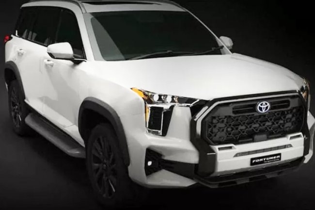 Dipastikan Bakal Bermesin Hybrid, Tampilan Toyota Fortuner 2024 Alami Perubahan Besar yang Cukup Mencengangkan