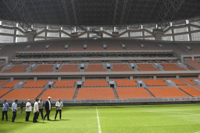 Polemik Rumput JIS Berakhir, Jakpro Gercep Lakukan Pergantian Sesuai Standar FIFA