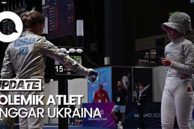 Pengakuan Atlet Anggar Ukraina yang Didiskualifikasi Usai Ogah Bersalaman