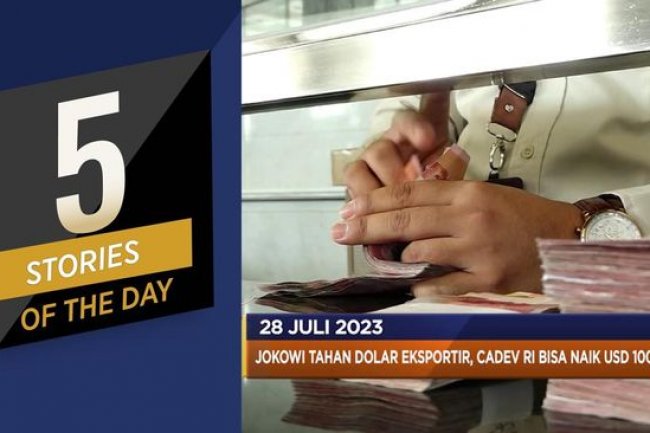 Jokowi Tahan Dolar Eksportir Hingga AS Selamat dari Resesi