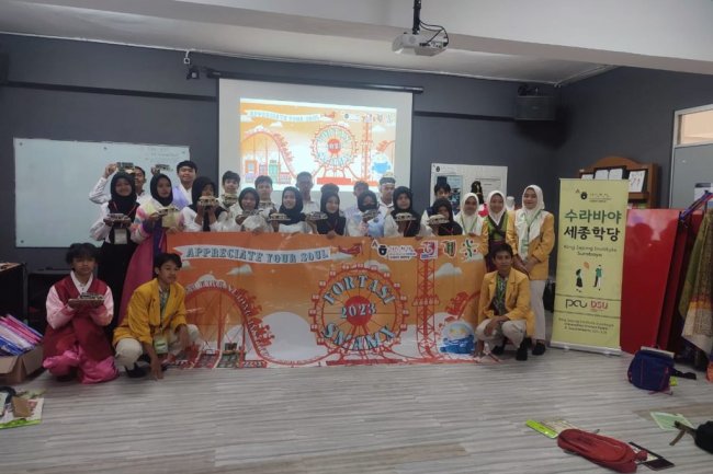 Lewat Fortasi Bawa SMAM 10 Surabaya Go Internasional -