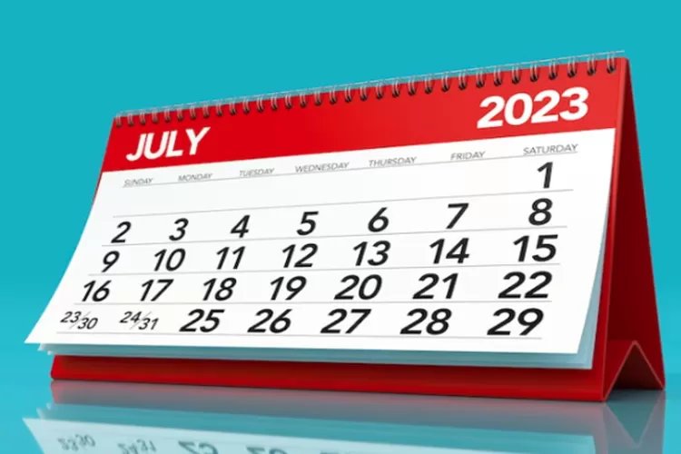 Kalender Juli 2023, Simak di Sini Daftar Hari Besar Nasional dan Internasional Serta Tanggal Merah
