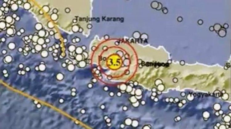 Gempa Magnitudo 3,5 Guncang Bogor