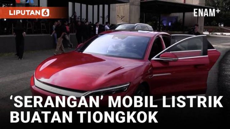 VIDEO: Gebrakan Mobil Listrik Tiongkok di Pasar Inggris