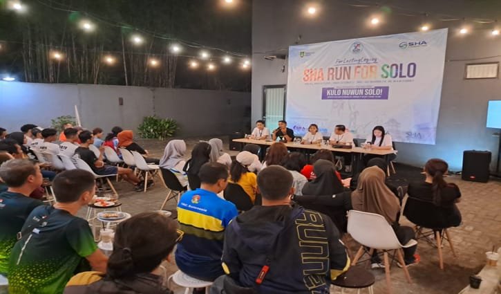 SHA Foundation Kumpulkan Komunitas Lari di Solo, Bahas Event Internasional