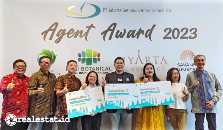 Apresiasi Pemasar Properti, Jakarta Setiabudi Internasional (JSI) Helat 'Agent Award 2023'