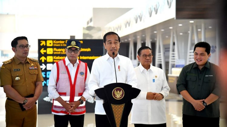 Presiden Jokowi Apresiasi Peningkatan Aktivitas di Bandara Internasional Kertajati