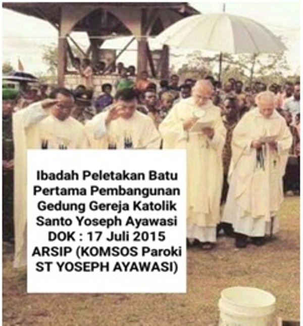 Pemberkatan Gereja Ayawasi: Dari Peristiwa Sejarah Hingga Pemaknaannya (2/4)