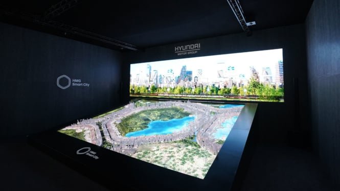 Hyundai Pamer Konsep Kota Masa Depan, Jalanan di Bawah Tanah