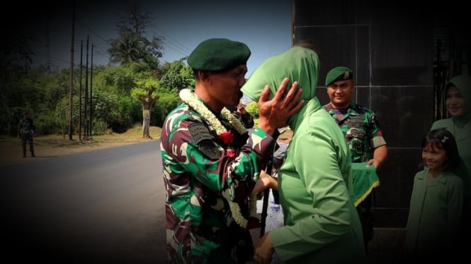 Peristiwa Haru Berlinang Air Mata saat Pasukan Tengkorak Kostrad Tiba di Karawang