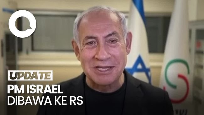 Ini Penyebab PM Israel Netanyahu Dilarikan ke Rumah Sakit