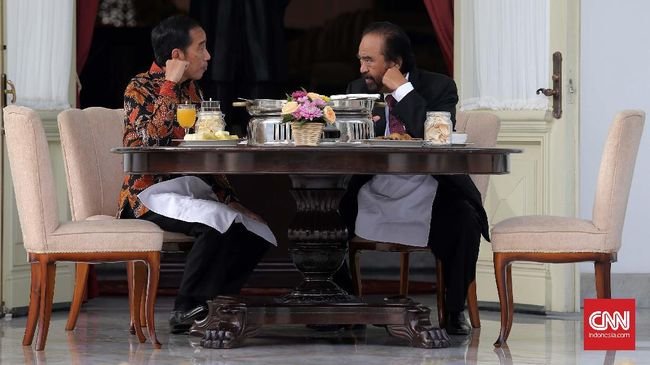 Surya Paloh-Jokowi Bertemu Usai Reshuffle, NasDem Tegaskan Komitmen