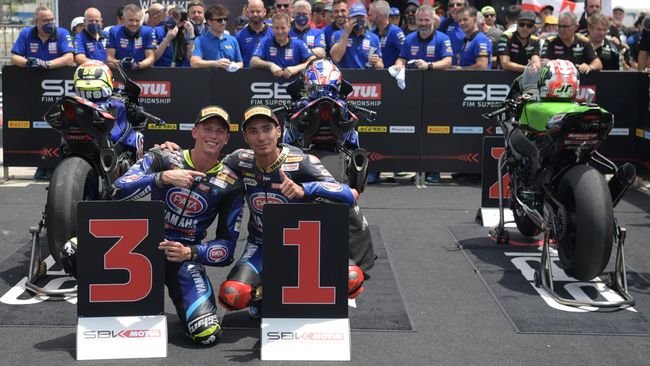 Tim Toprak Razgatlioglu Pesta Sate Usai Juara WSBK Italia 2023