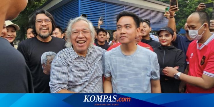 Gibran “Salam Komando” Saat Bertemu Panda Nababan di Bogor