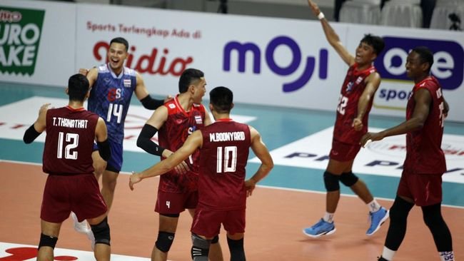 Pelatih Thailand Marah-marah Usai Kalah di FIVB Challenger Cup