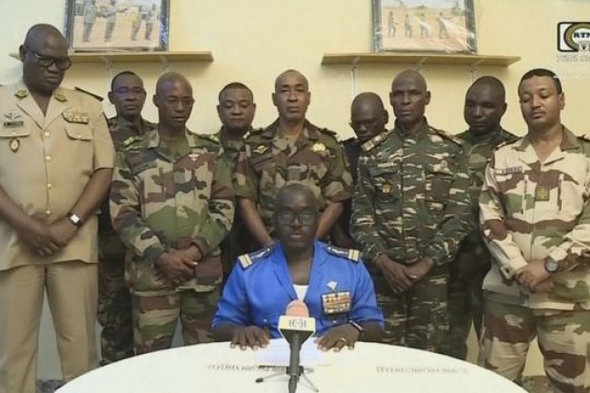Junta Militer Niger Tangkap 5 Menteri usai Tahan Presiden Bazaoum