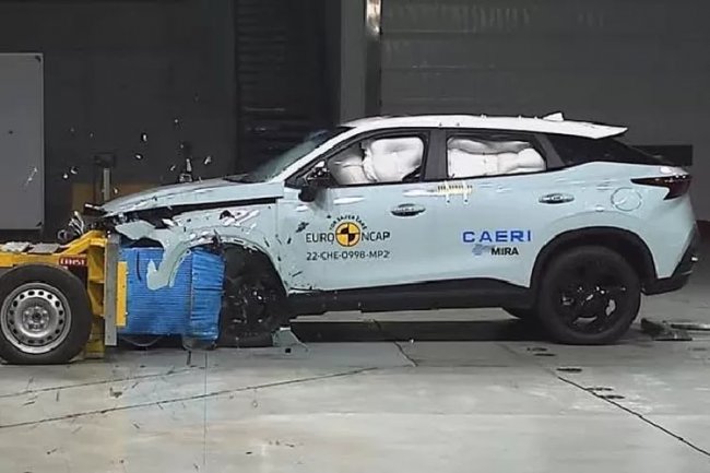 Persaingan Ketat, SUV Chery Omoda 5 Pamerkan Hasil Tes Tabrak Raih Angka Tertinggi
