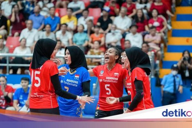 SEA V League Leg 1: Timnas Voli Putri Finis Peringkat Tiga