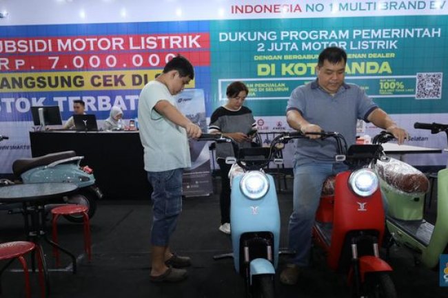 Makin Gampang! 1 KTP Bisa Dapat Subsidi Motor Listrik