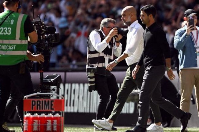 Komentar Kocak Guardiola Sindir Arsenal yang Juara Community Shield