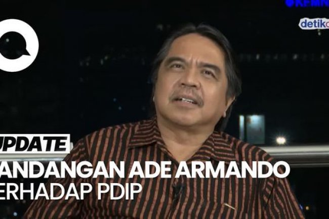Ade Armando Sebut Suara Ganjar Turun Karena PDIP, Bahas Penolakan Israel