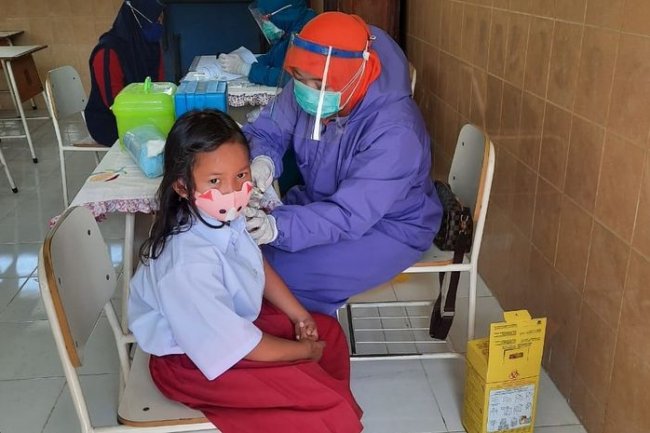Bulan Imunisasi Anak Sekolah (BIAS), Bio Farma Bersama MSD Jalankan Program Imunisasi HPV