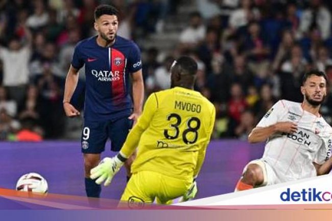 Tanpa Mbappe dan Neymar, PSG Tak Mampu Bikin Gol Lawan Lorient