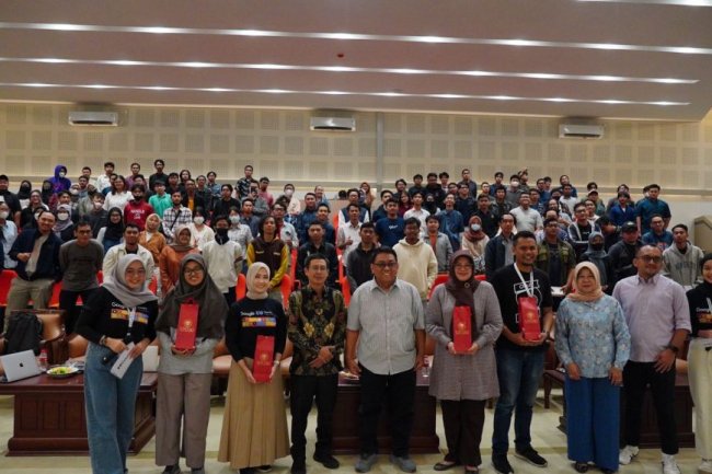 mili.id - Sistekin Untag Surabaya Menggali Teknologi Terkini Bersama Google I/O Extended Cloud