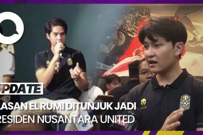 El Rumi dan Jabatan Barunya di Klub Nusantara United FC