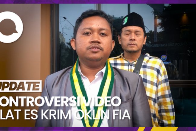 Buntut Konten Video Jilat Es Krim, Oklin Fia Dilaporkan ke Polisi