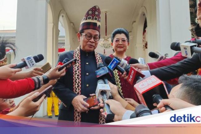Menteri-menteri Jokowi Pakai Baju Adat di Upacara HUT Ke-78 RI di Istana