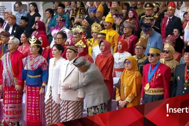 Menteri Basuki Bongkar Obrolan Saat Iseng Cek Baju Erick Thohir di Upacara HUT RI