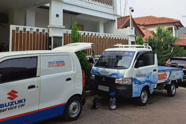 Merawat Kendaraan Tanpa Ribet, Suzuki Jangkau Pelanggan Sampai ke Rumah