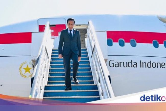 Jokowi Tiba di Kenya Usai Tempuh 8 Jam Penerbangan