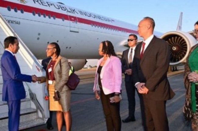 Tiba di Afrika Selatan, Jokowi Akan Hadiri KTT BRICS